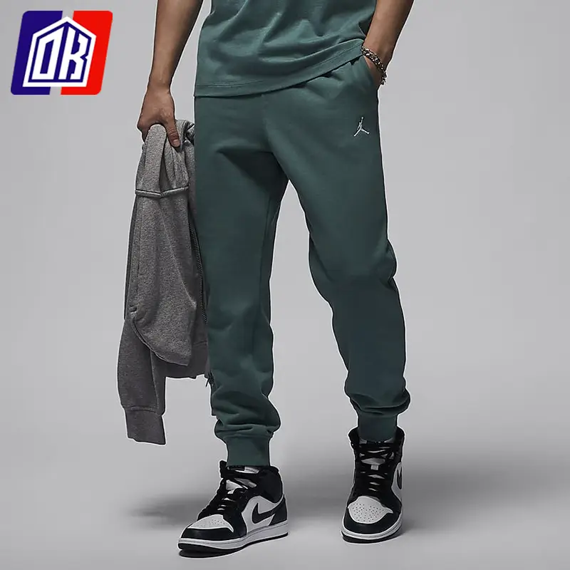 Nike Nike Men's Pants 2024 Spring & Fall New arrival Aj Basketball Loose Skinny Jeans Sports Knitting pants Fv7280-010