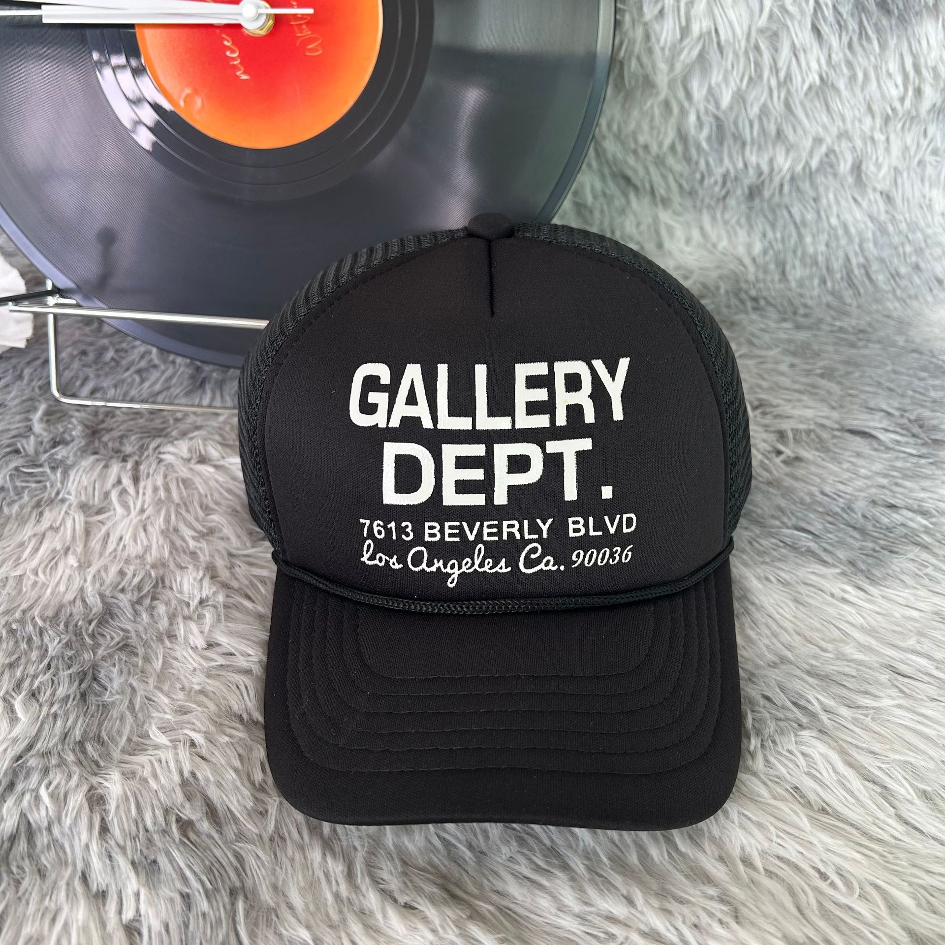 American tide brand baseball cap GALLERY DEPT. Logo Trucker Cap cross-border correct embroidery cap