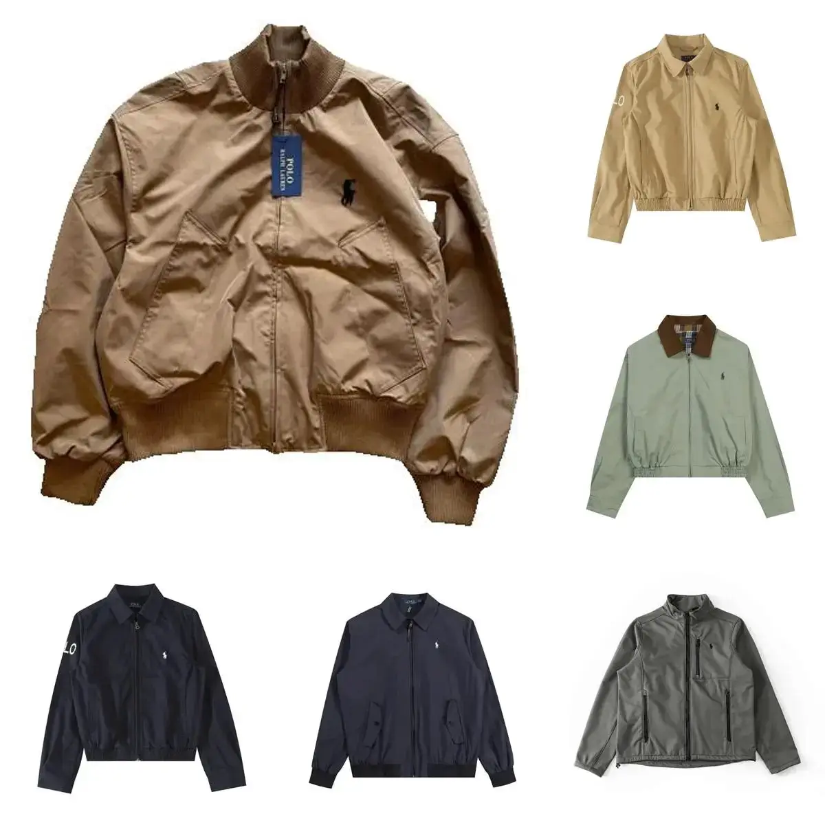 High Quality 25 Embroidered Vintage Flip Collar Jacket 1