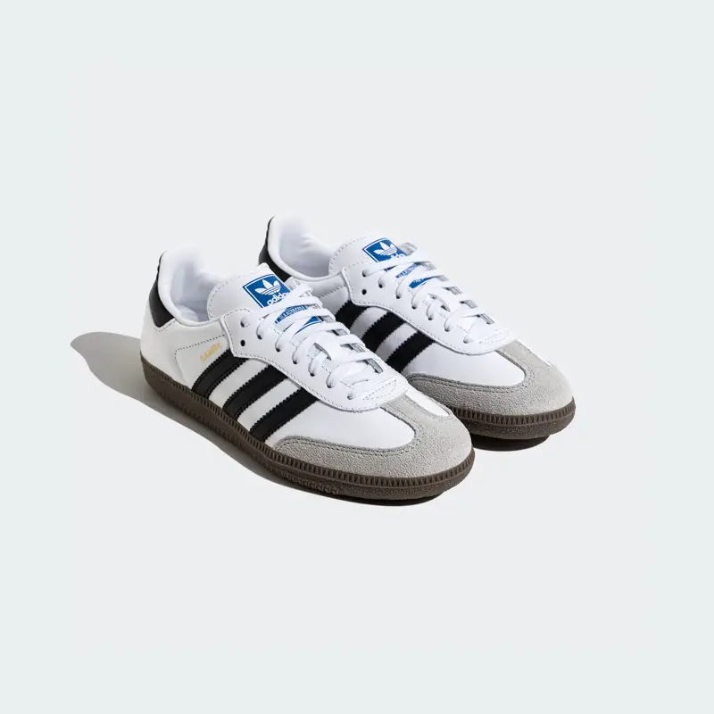 Adidas Sports Shoes Clover Samba Men's and Women's Moral Training Shoes Samba Shoes T-Head Shoes Sneakers Jq4112