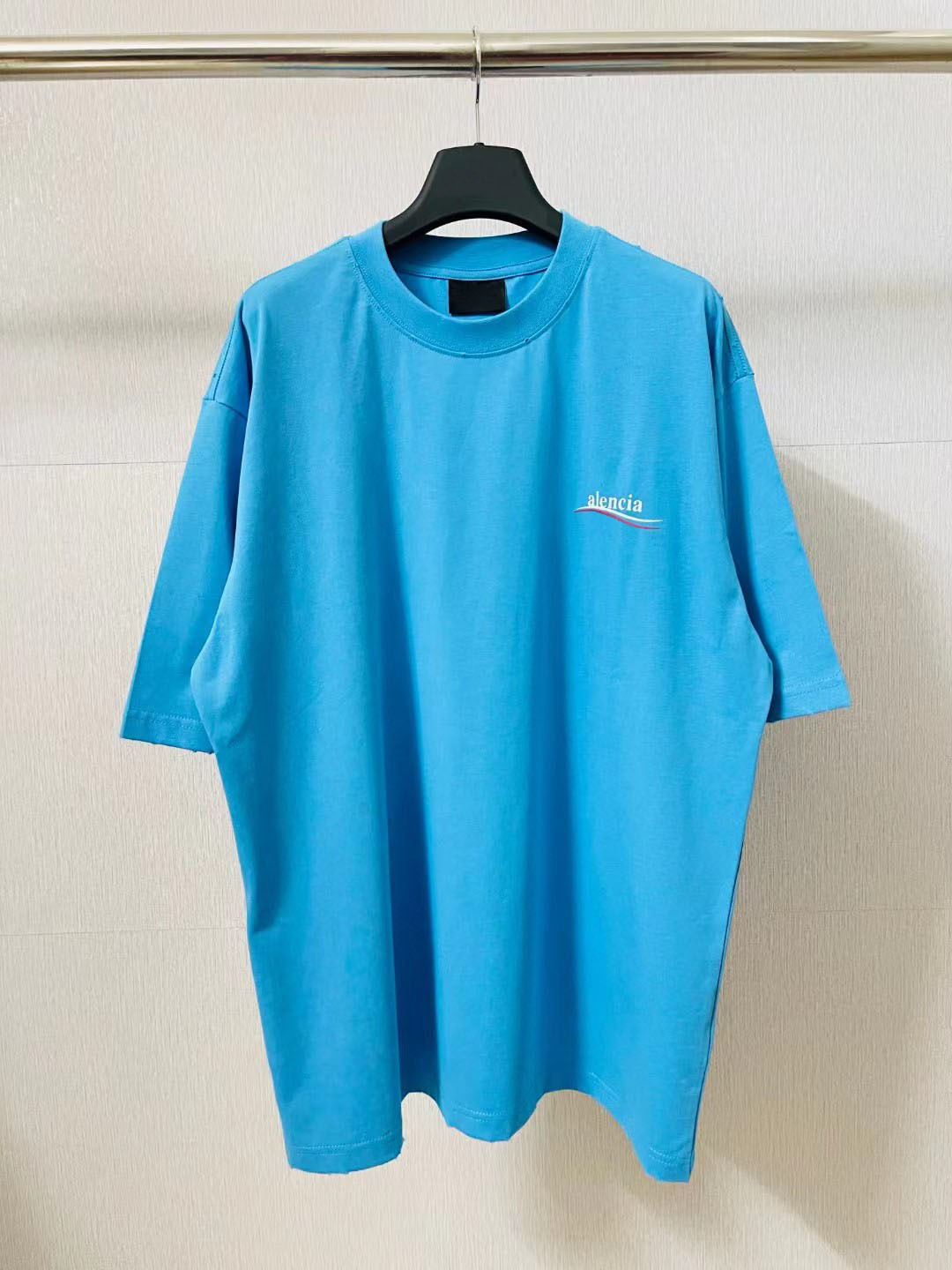 Cost-effective Correct Version B Coke Printed Short Sleeve 23ss Paris New Color Matching Couples All-match Loose T-shirt