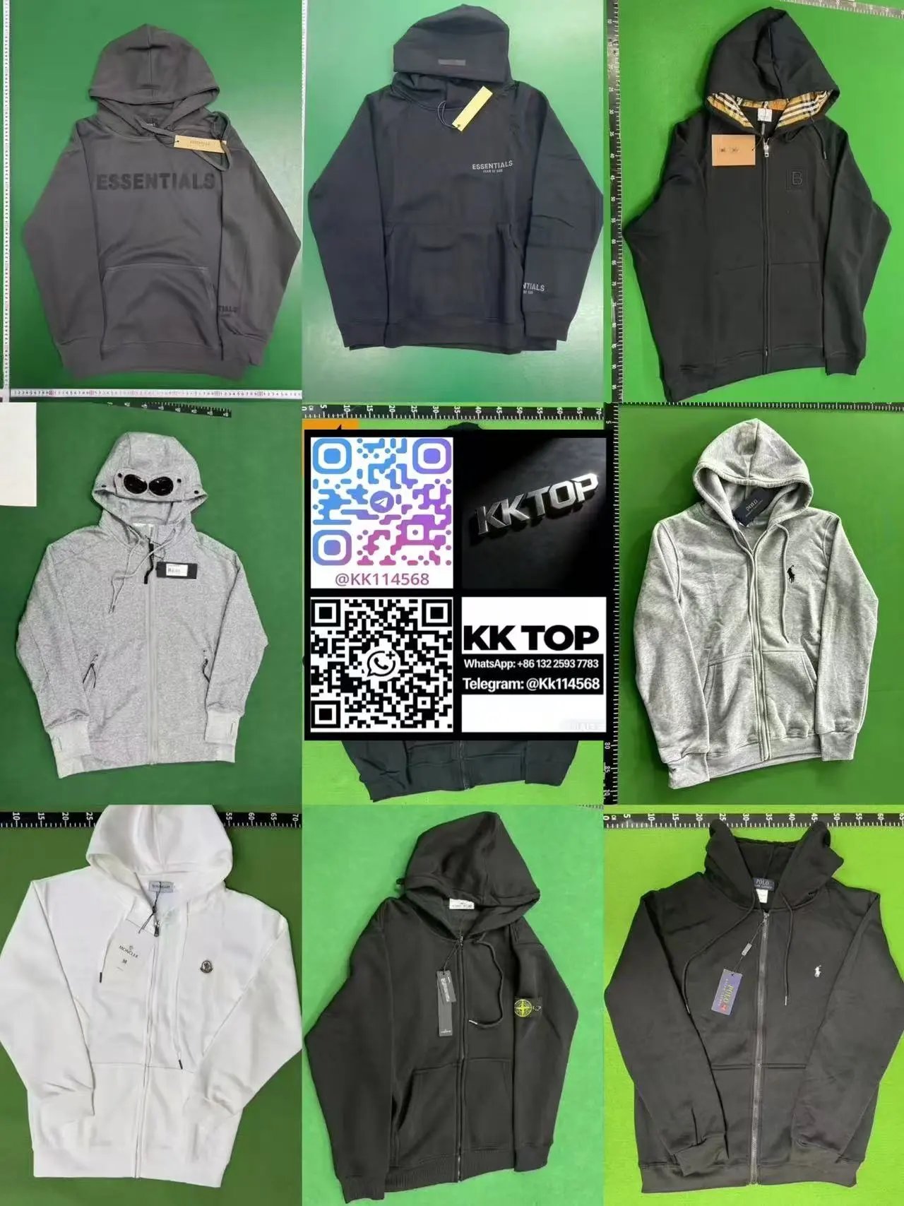 KK10 -2026 High-quality brand zipper cardigan sweaters and long-sleeved collection 86 132 2593 7783 Foto QC de WEIDIAN na Qualit.ly