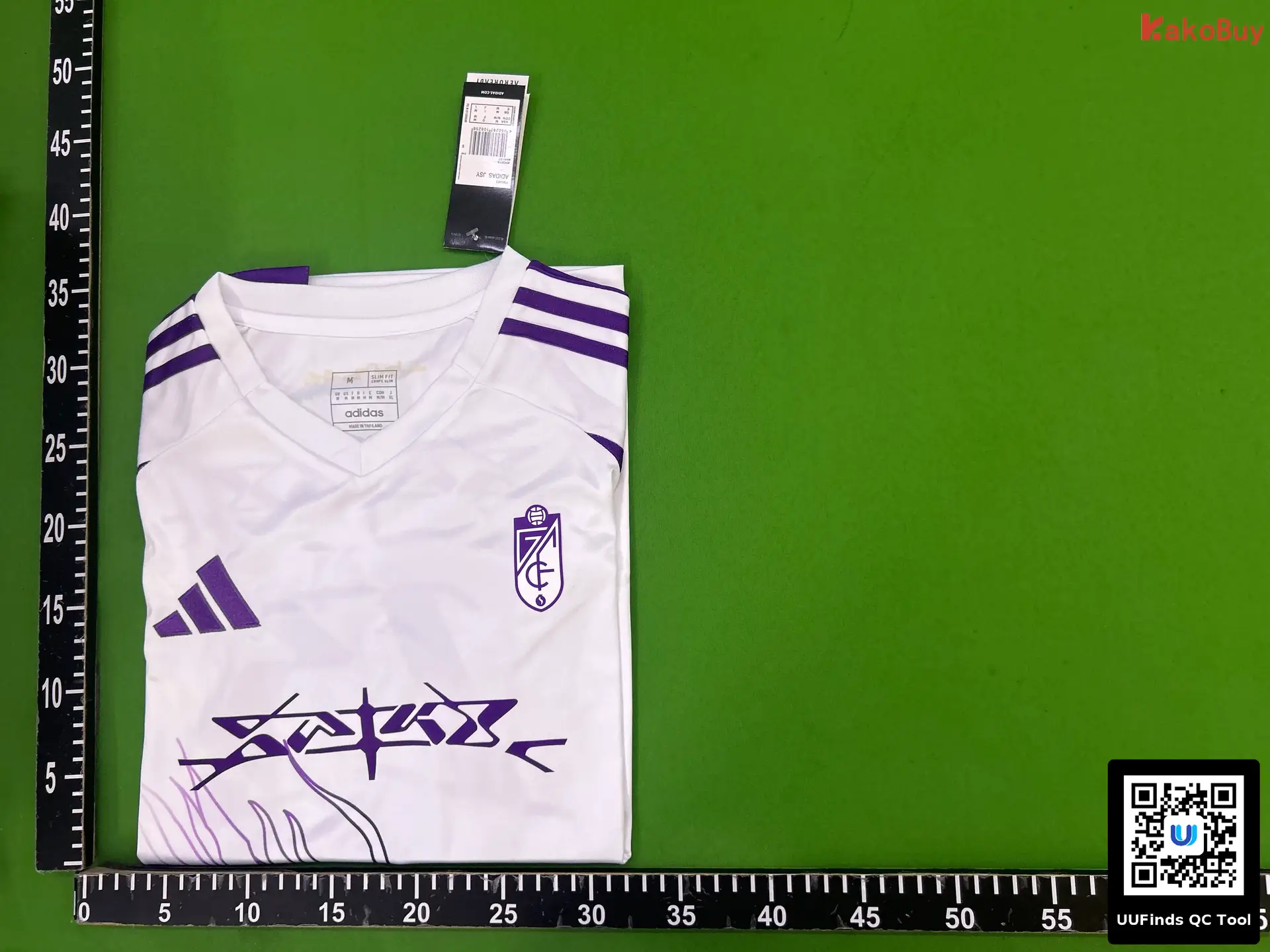 Adidas Granada CF 2023-24 Home Jersey White Purple