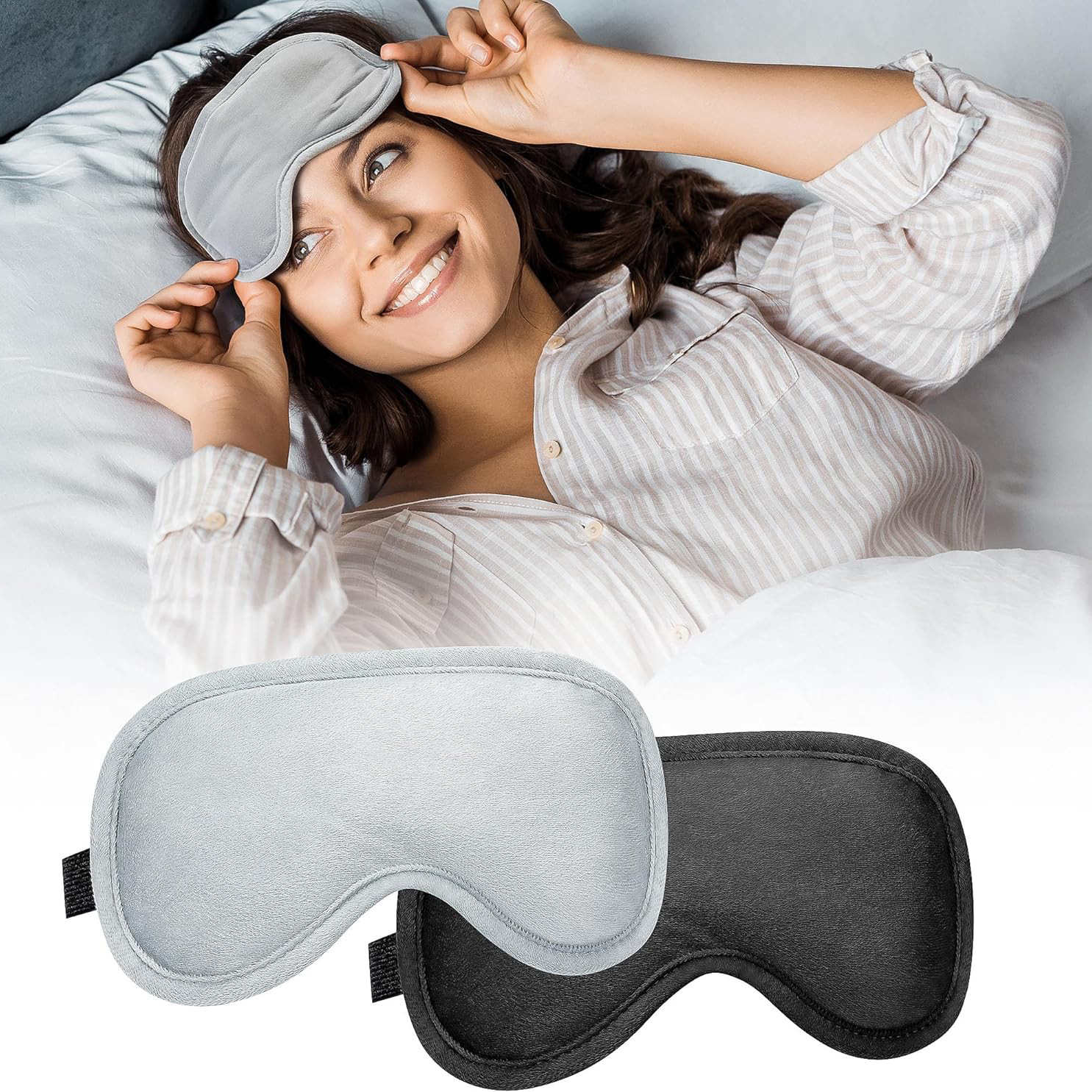 Cross-border Hot-selling Yoga Eye Pillow Microwave Heating Lavender Flaxseed Removable and Washable Warm Shading Hot Compress Eye Mask