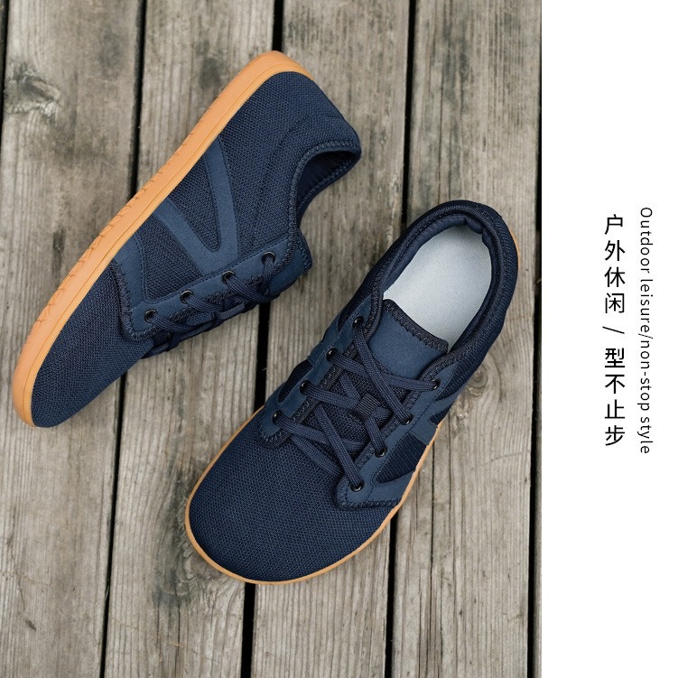 Cross-border export to Europe wide last barefoot running shoes men's sneaker breathable non-slip comprehensive training shoes indoor fitness shoes