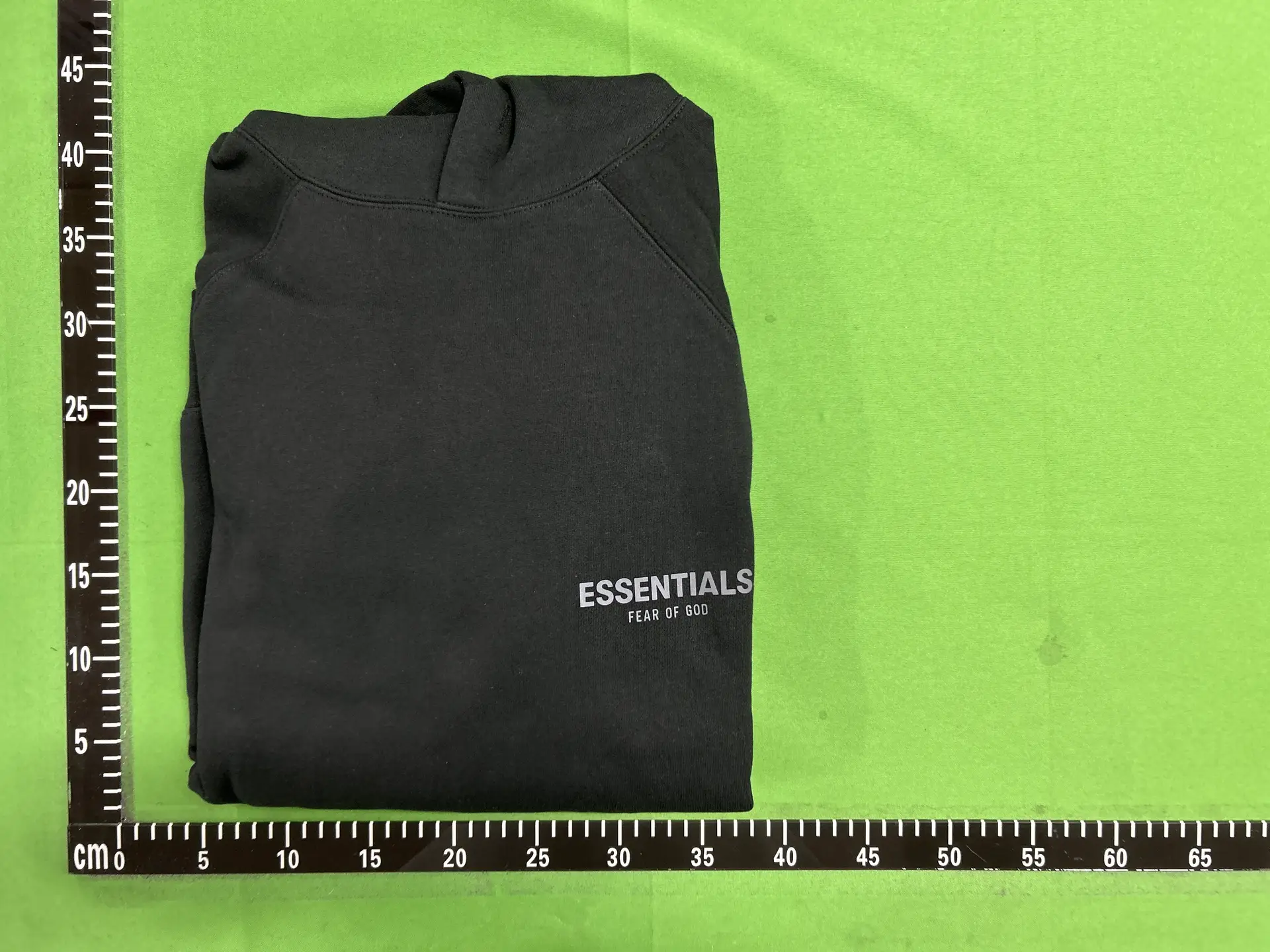 Fear of God Essentials Hoodie Black