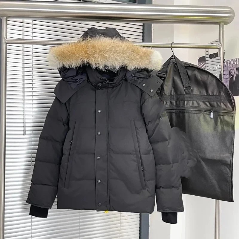 新年折扣 可拆卸毛领羽绒服 1:1