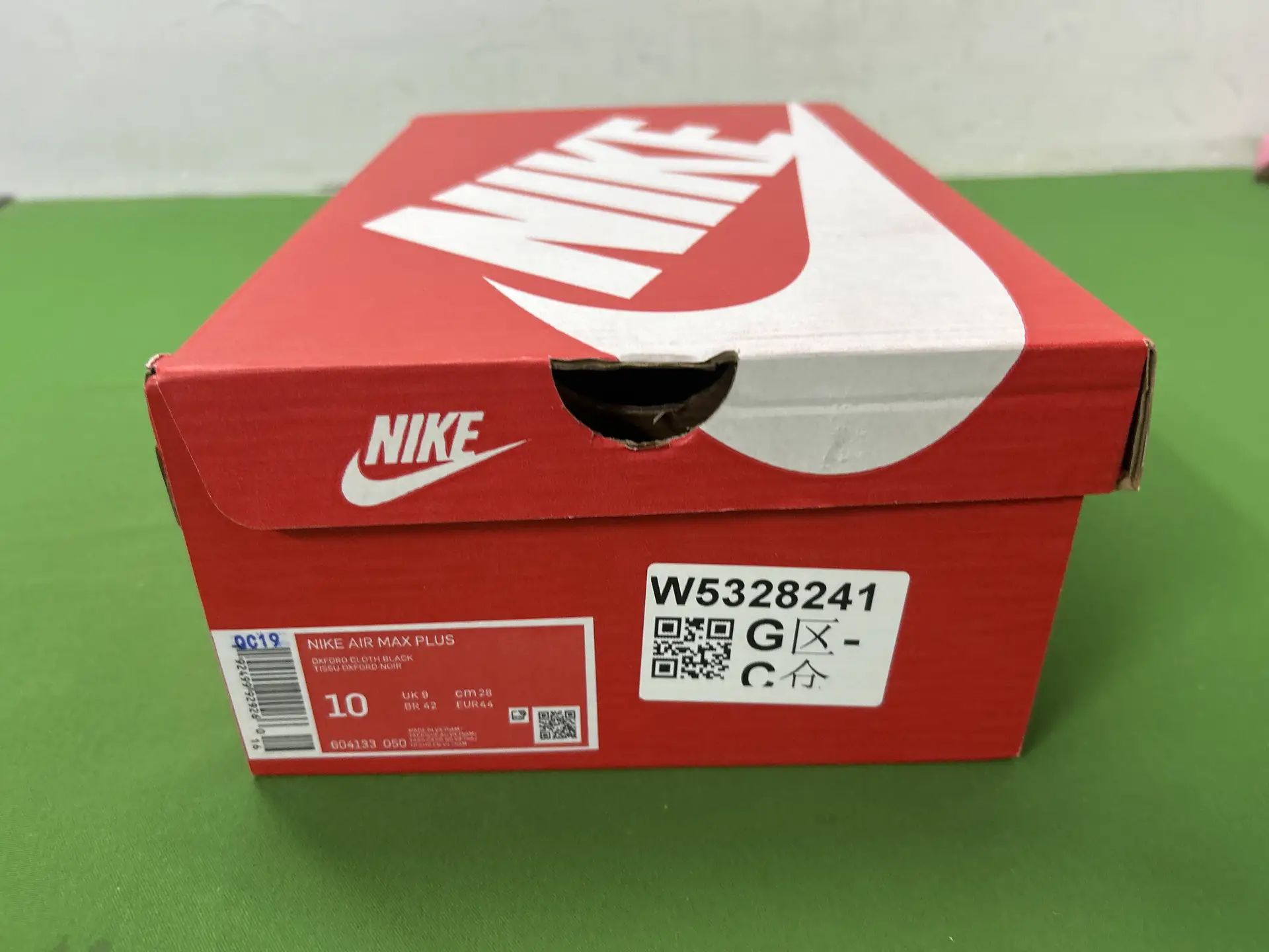 Nike Air Max Plus Oxford Cloth Black