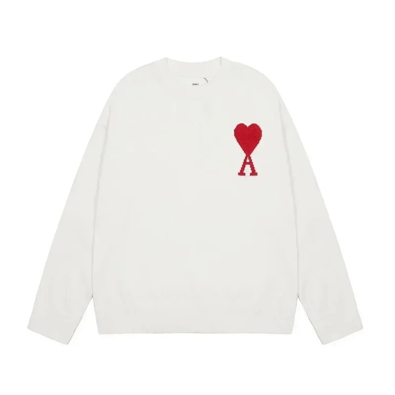 Ami Paris Ami de Coeur Knit Sweater