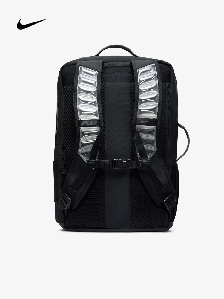Nike Backpack Large Capacity School Bag Computer Bag Sports Air Cushion Shoulder Strap Multi-Function Bag Ck2656-010
