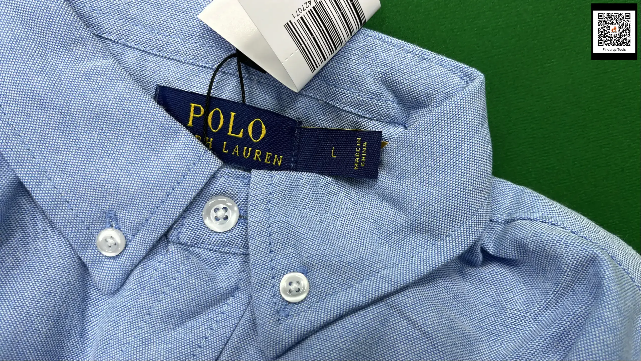 Polo Ralph Lauren Classic Fit Oxford Shirt Light Blue