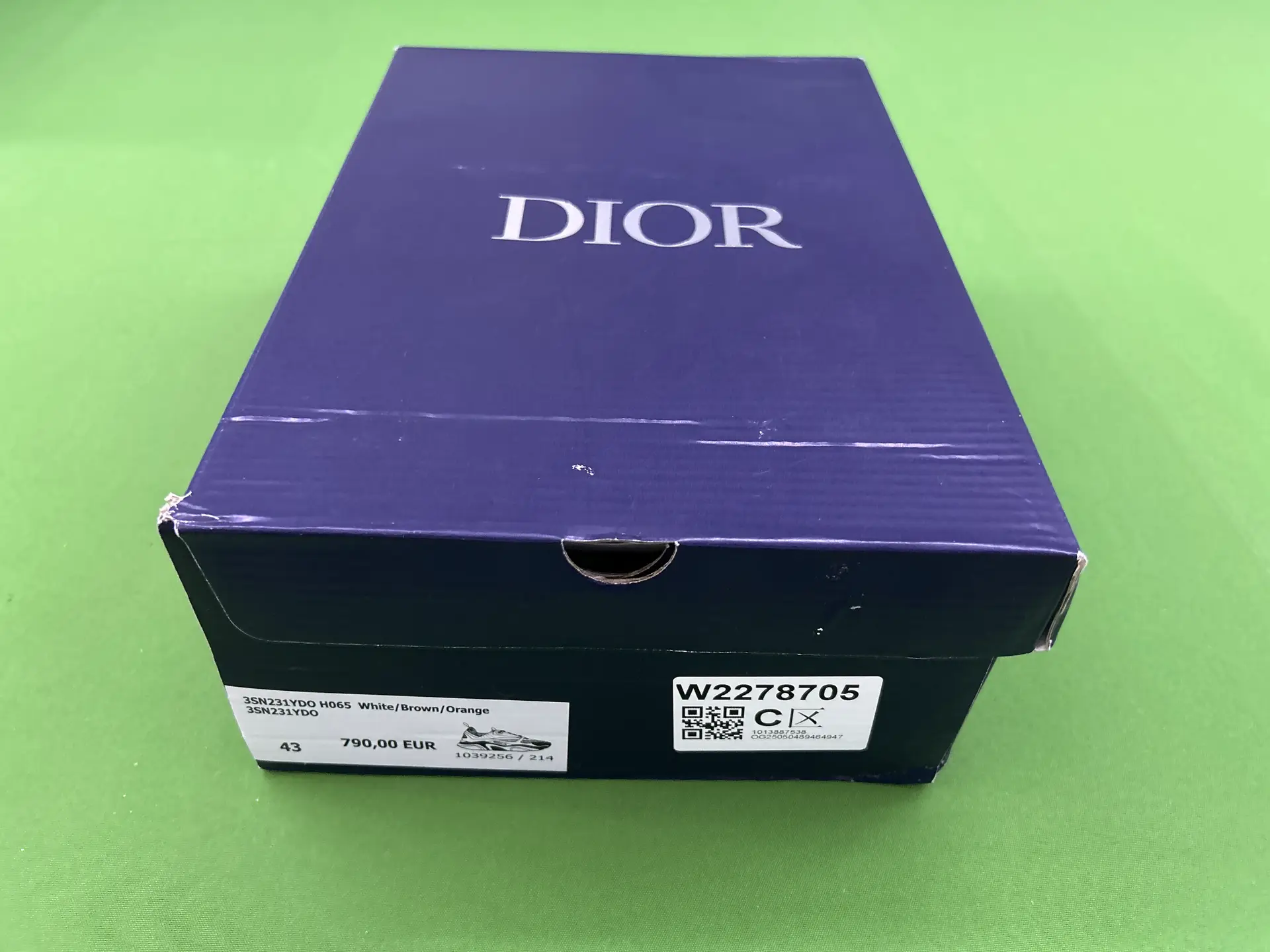 Dior 3SN231YDO H065 White/Brown/Orange