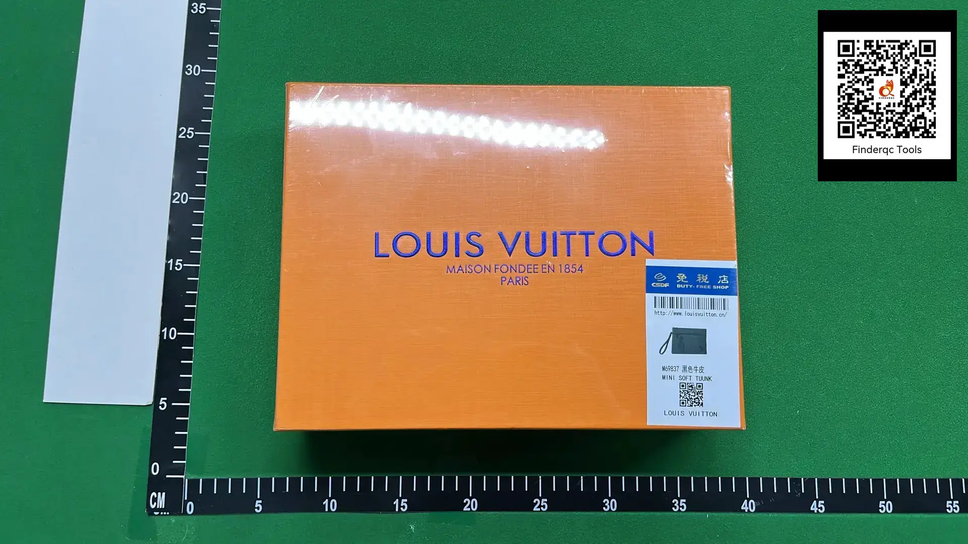 Louis Vuitton Mini Soft Trunk Black Grain Cowhide Clutch Bag