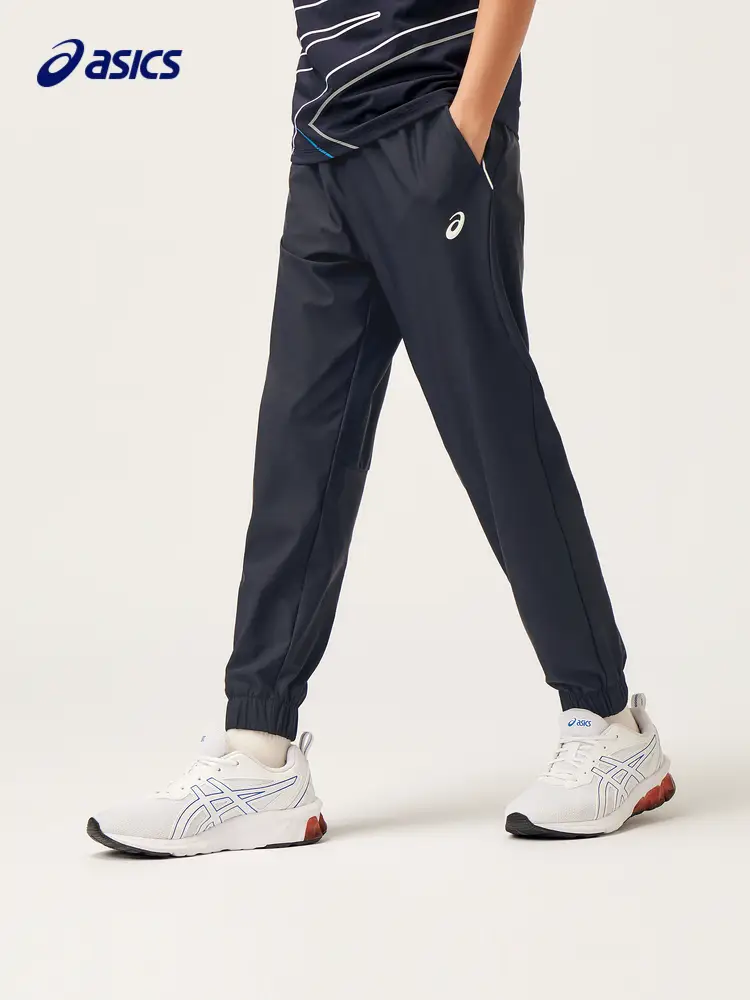 Shopping Mall Same Style Asics kids Leggings Children's Sports Pants 2024 Spring Fashion Men girl silm pants
