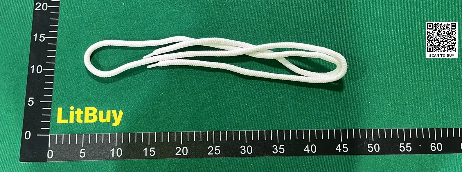 New butter bread shoelace 1cm width round woven exaggerated shape bread shoes 10mm thick shoelace