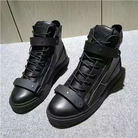 In-Stock 25-Year Designer High-Top Classic Casual Luxury Sequin-Decorated Paris Cross-Border Metal Buckle Paris