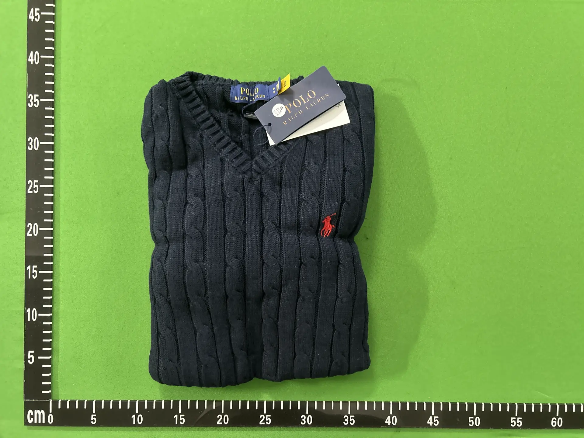 Polo Ralph Lauren V-Neck Cable Knit Sweater