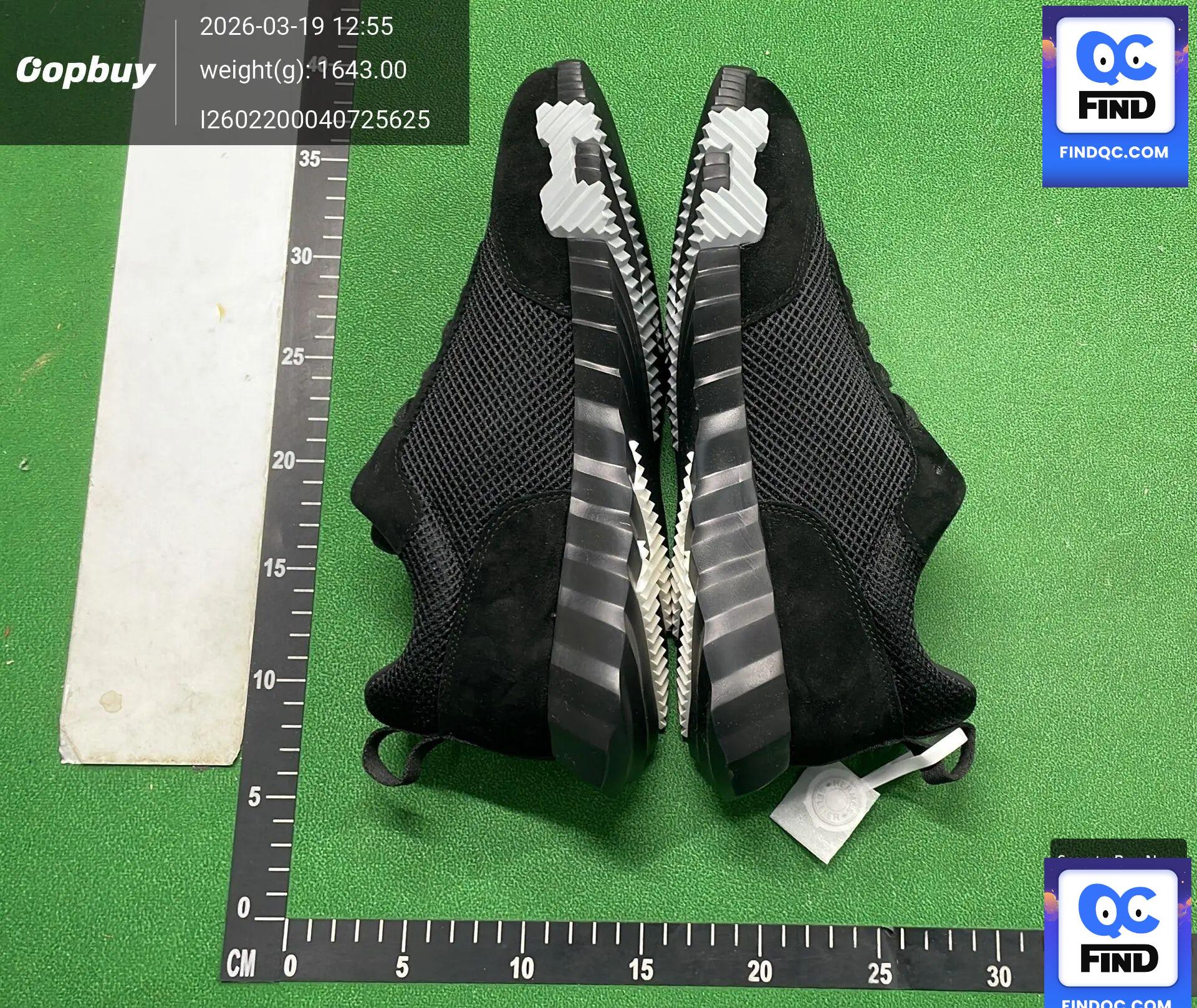 Hermes H-Strap Sneakers Black QC