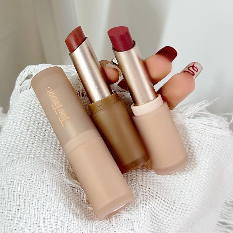 Toot Dodo~Air Mist Velvet Lipstick Enhances Complexion Long-Lasting Non-Stick Cup Soft Mist Matte Nude Lipstick