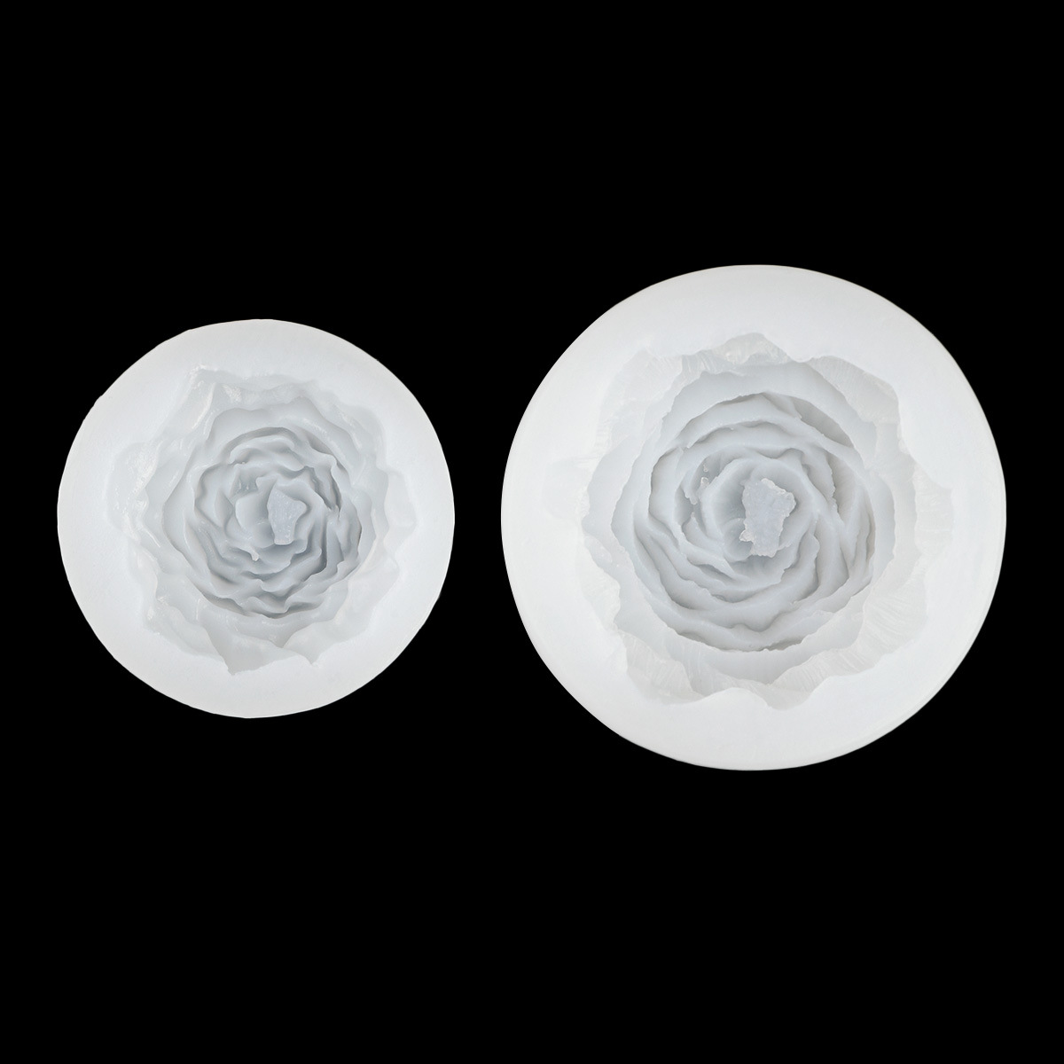 DIY baking peony silicone mold aromatherapy plaster candle mold fondant cake mold chocolate pudding mold