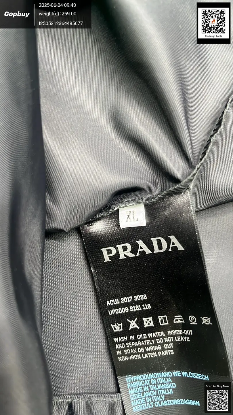 Prada ACU1 2017 3088 UP0008 S181 118