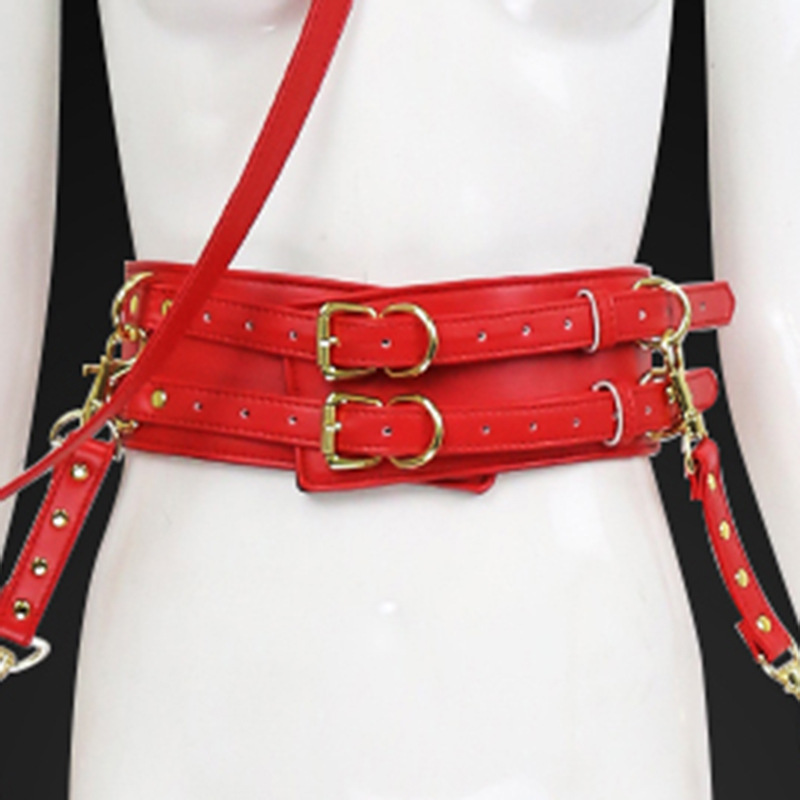 Adult Erotic Sm Products Wholesale, Couple's Teasing Waist Belt Without Hooks, Bondage Belt, Nightclub Performance Outfit