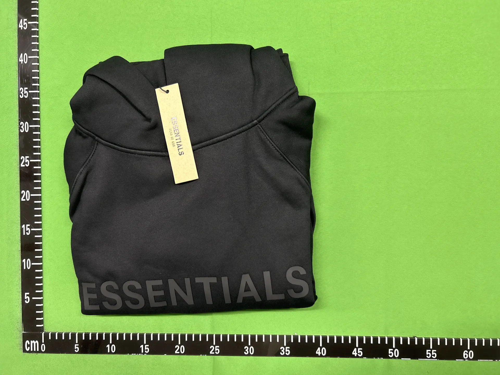 Fear of God Essentials Black Hoodie