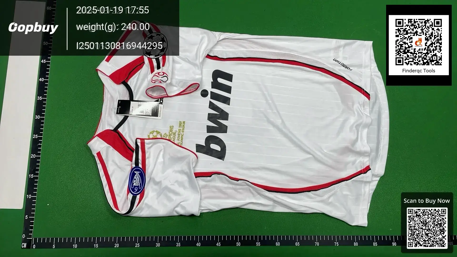 AC Milan Kaka 22 Retro Football Jersey