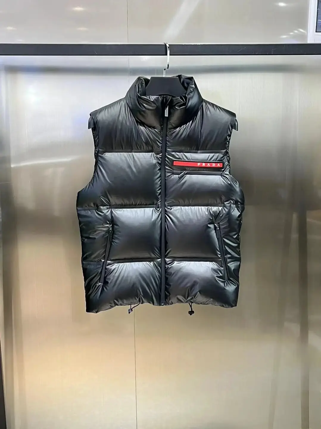 【DX129-9】秋冬新字母加厚保暖棉服马甲外套