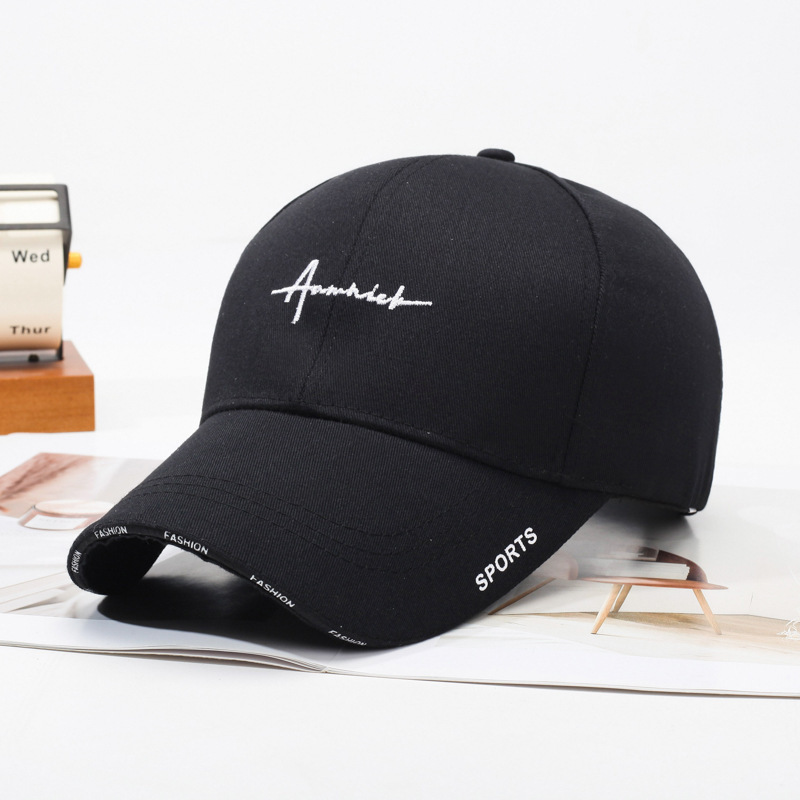 Men's Sunshade Baseball Cap Outdoor New Style Sun Protection Hat for Men Summer European and American Baseball Cap for Women Cross-Border Wholesale