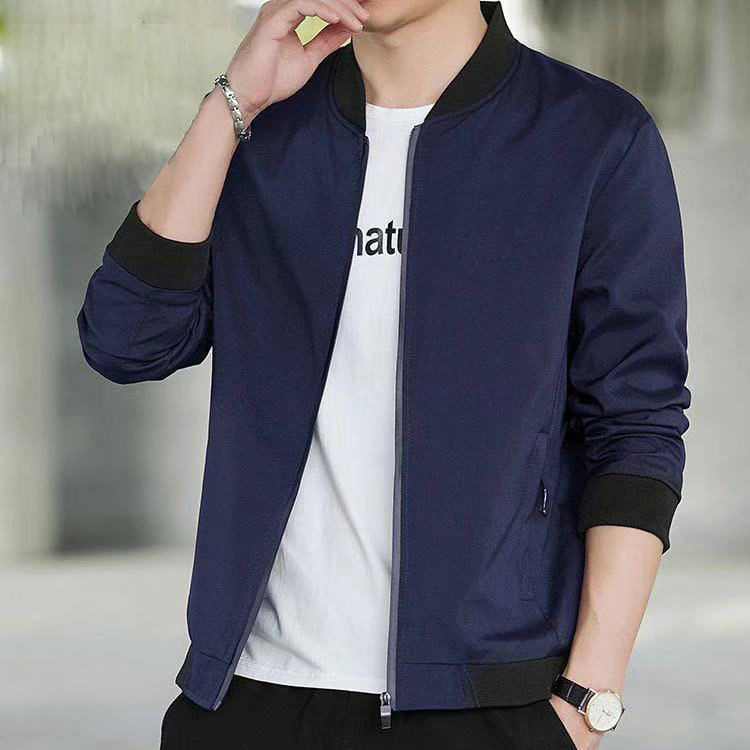 Jacket men's jacket new casual sports baseball uniform thin slim men's windproof fashion brand top 2024