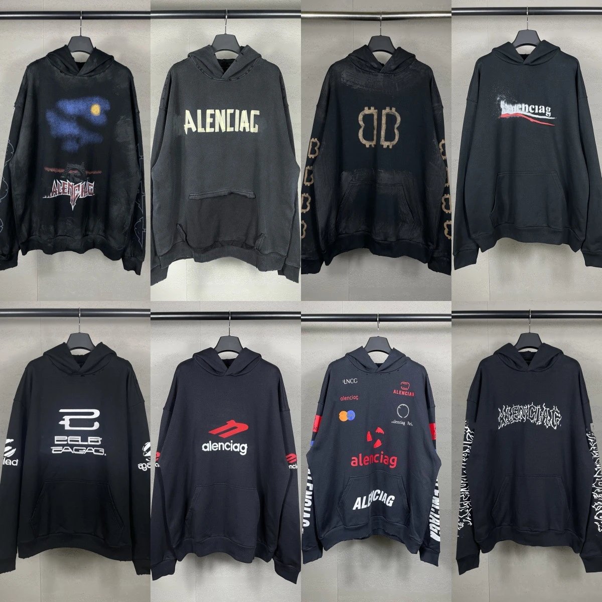 T-V1-S  正确版潮牌印花连帽长袖卫衣-WhatsApp:+86 13641894926