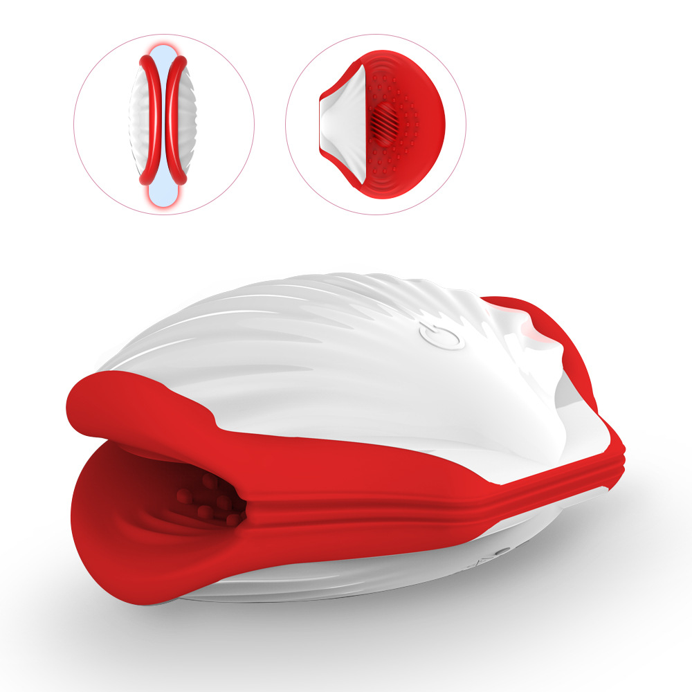 New penis trainer 10-frequency vibration touch sensing function magnetic suction charging men masturbation climax sex products