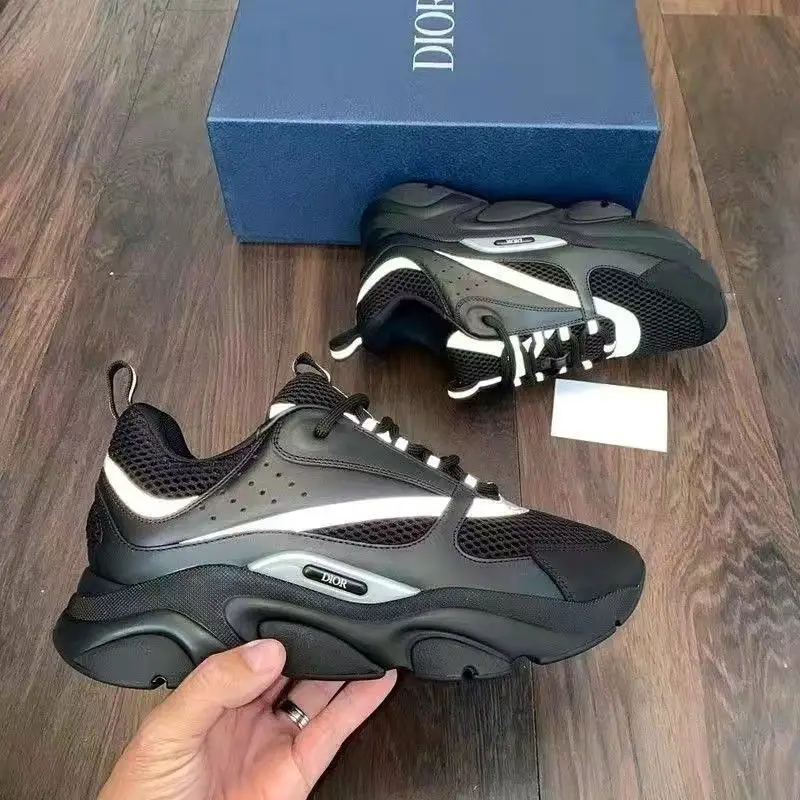 2024 Guangzhou Shoes, Sports Shoes, Accessible Luxury Casual Women's Shoes, Single Shoe Size Shoes, Mesh Couple Shoes, Men's and Women's Dad Shoes