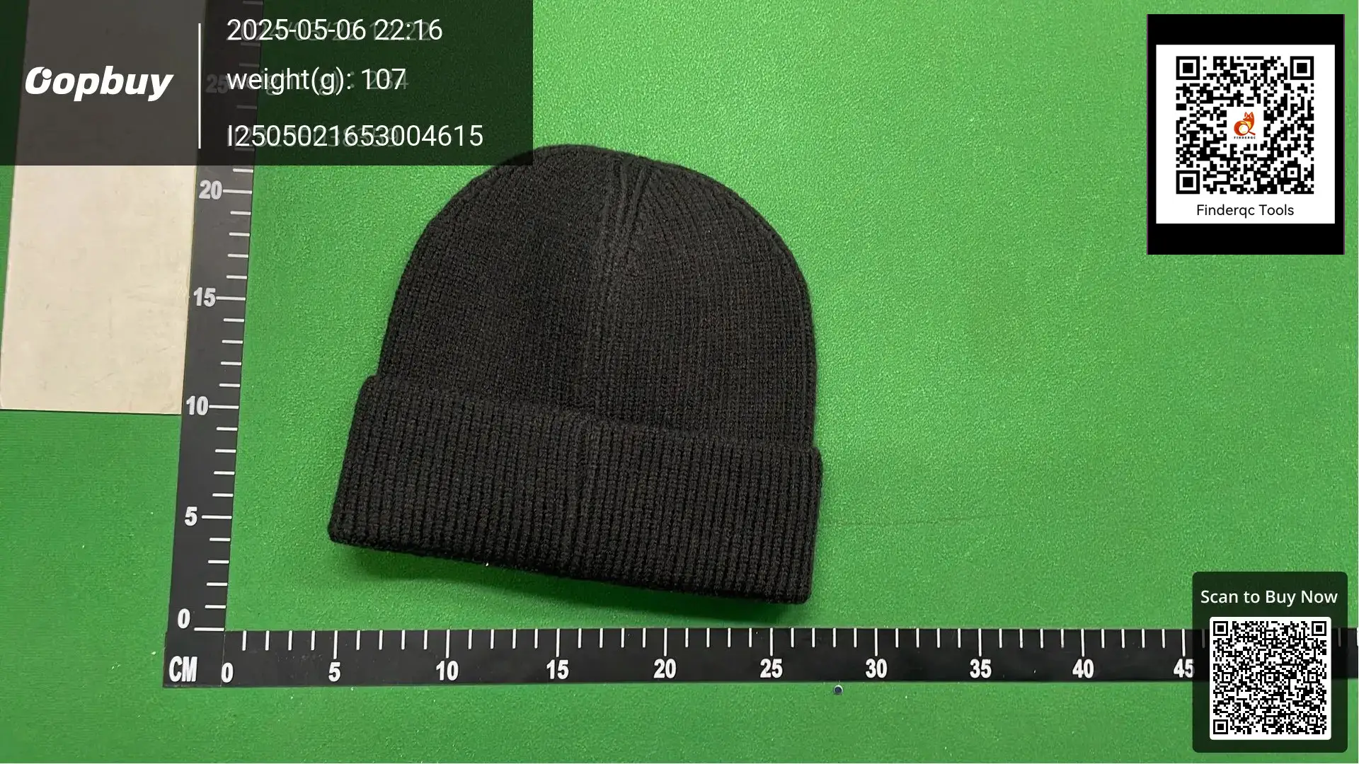 Copbuy Black Knit Beanie