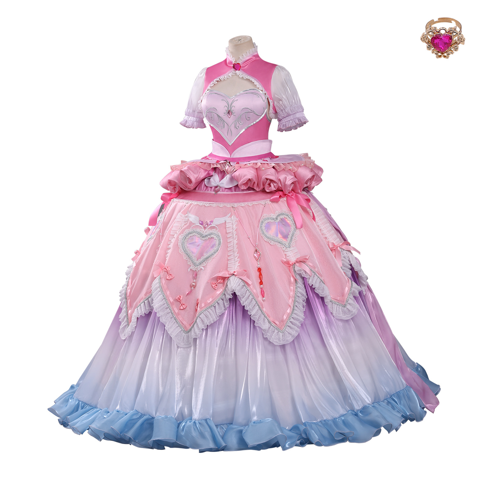 Yimeng Fairy Dream Ye Luoli Cosplay Princess Fairy Costume Chinese Animation 2D Character Cosplay Costume Performance Costume