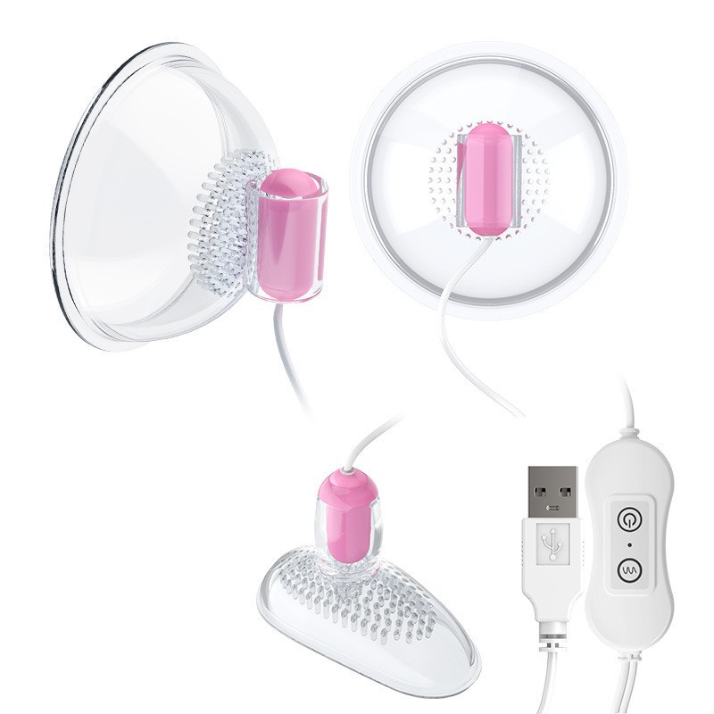 Chest Massager Rechargeable Multi-Frequency Conversion USB Breast Massage  Tongue Licking and Sucking to Stimulate Breasts