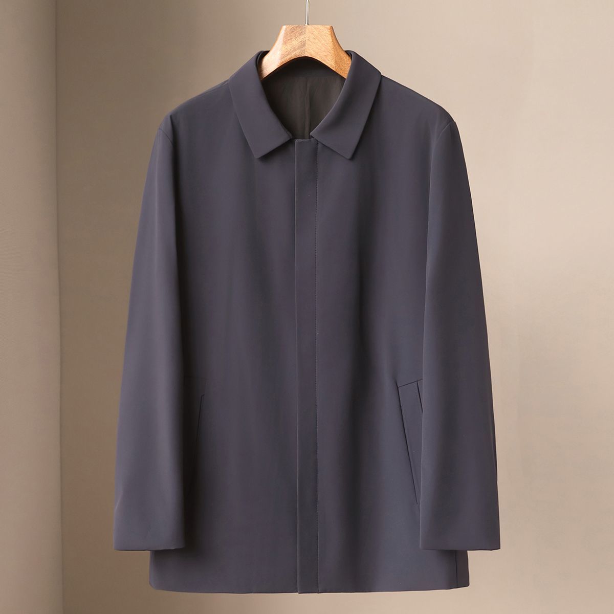 Small Quantity Apparel 2026 Spring New Men's Casual Lapel Jacket Business Men's Wear Executive Jacket Business Coat