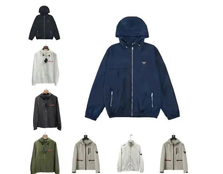 Prada Hooded Jackets