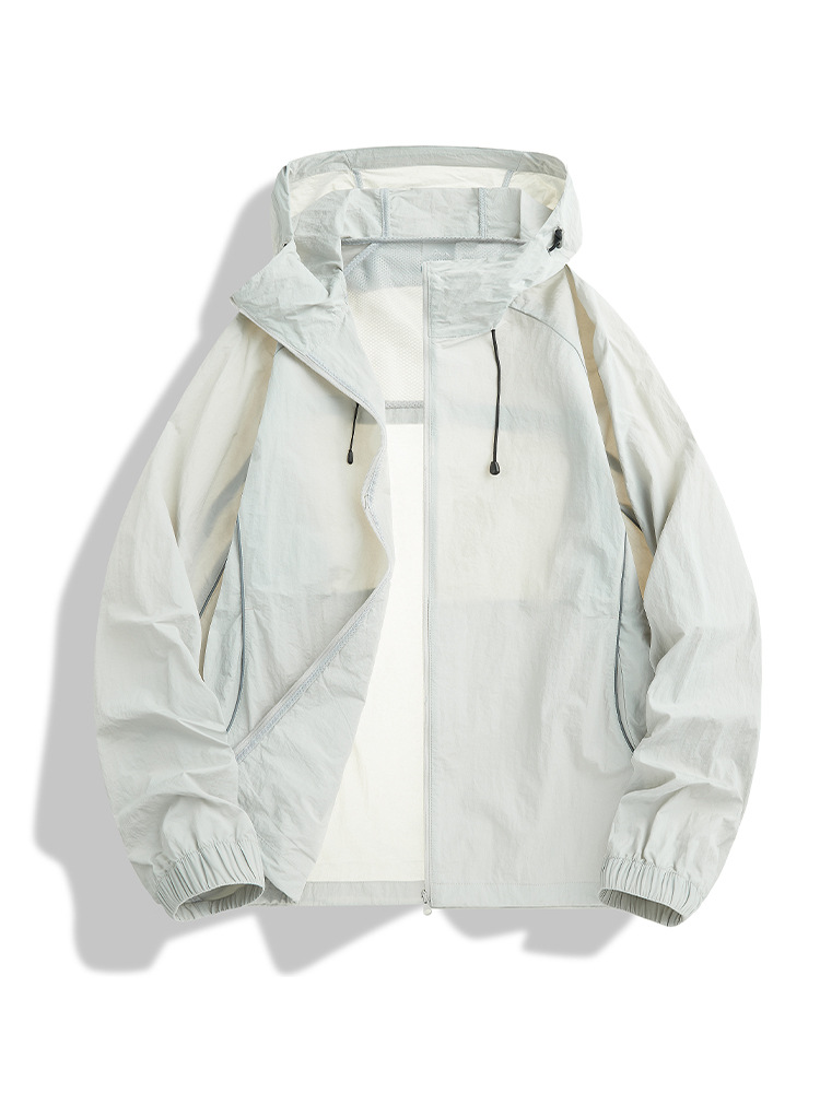 Ice Silk Thin Sun Protection Clothing Summer 2026 New Fishing and Cycling Jacket Men's Anti-Uv Sun Protection Clothing