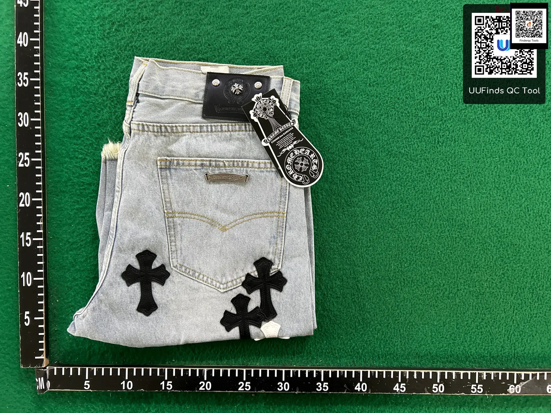Chrome Hearts Jeans Light Wash