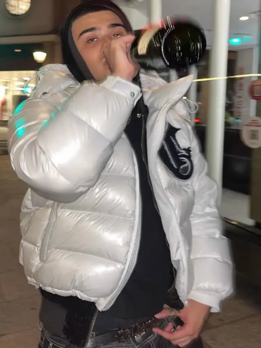 Corvidae Down jacket jacket Fashion Same Style as Stars Fashion Casual Detachable Style Winter Heattech Outwear