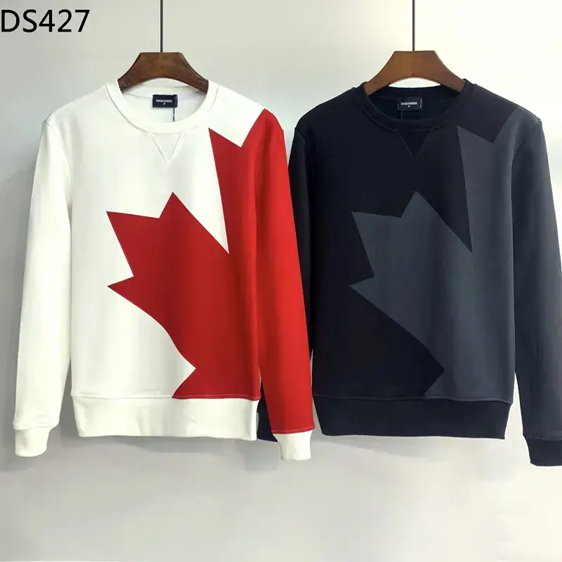 DSQUARED2 Maple Leaf Print Crewneck Sweatshirt