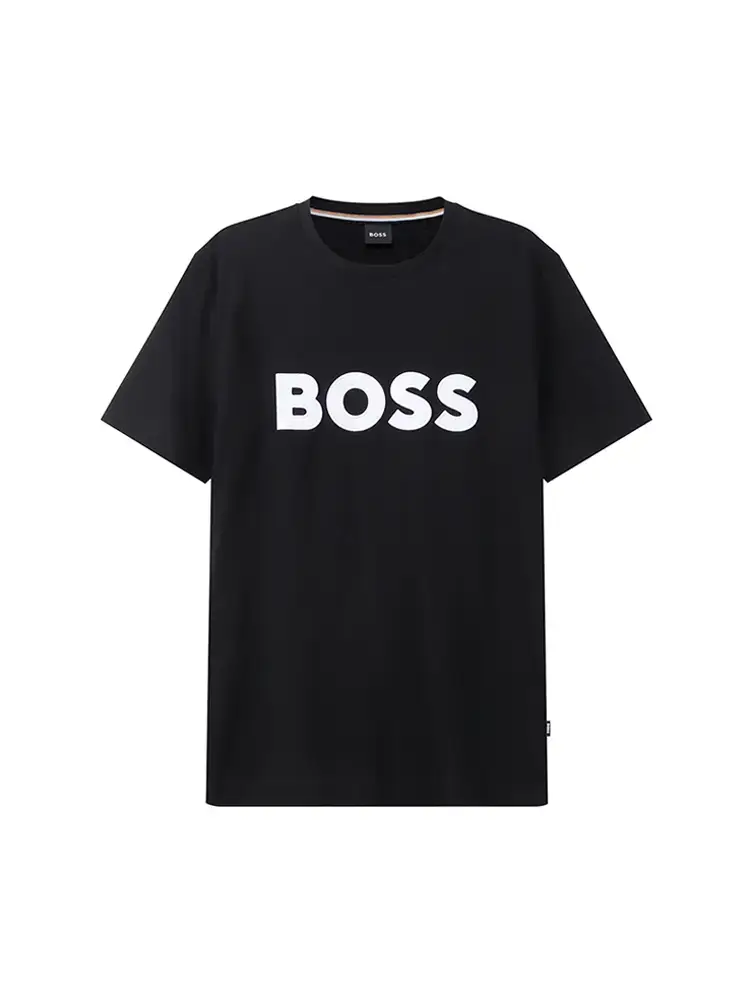 Hugo Boss Men Black Series Cotton Logo Men's Short Sleeves T-Shirt 50486200