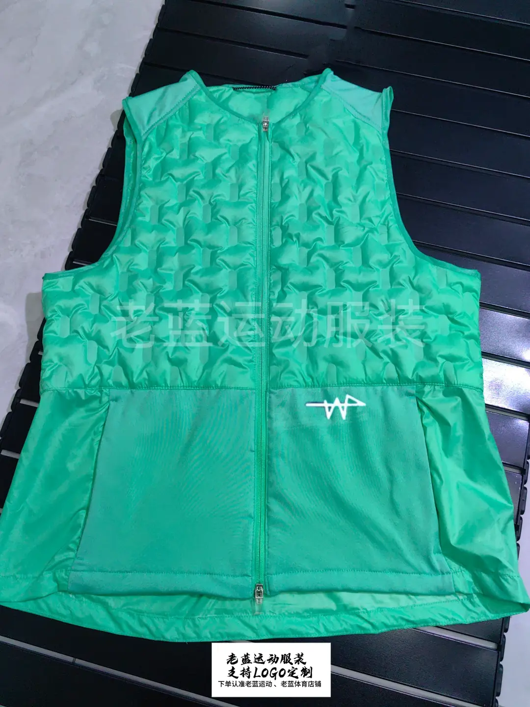 Elite Style Men's and Women's Duck down Vest, Autumn and Winter Warm and Lightweight Vest, Night Running Reflective Sleeveless Sports Jacket