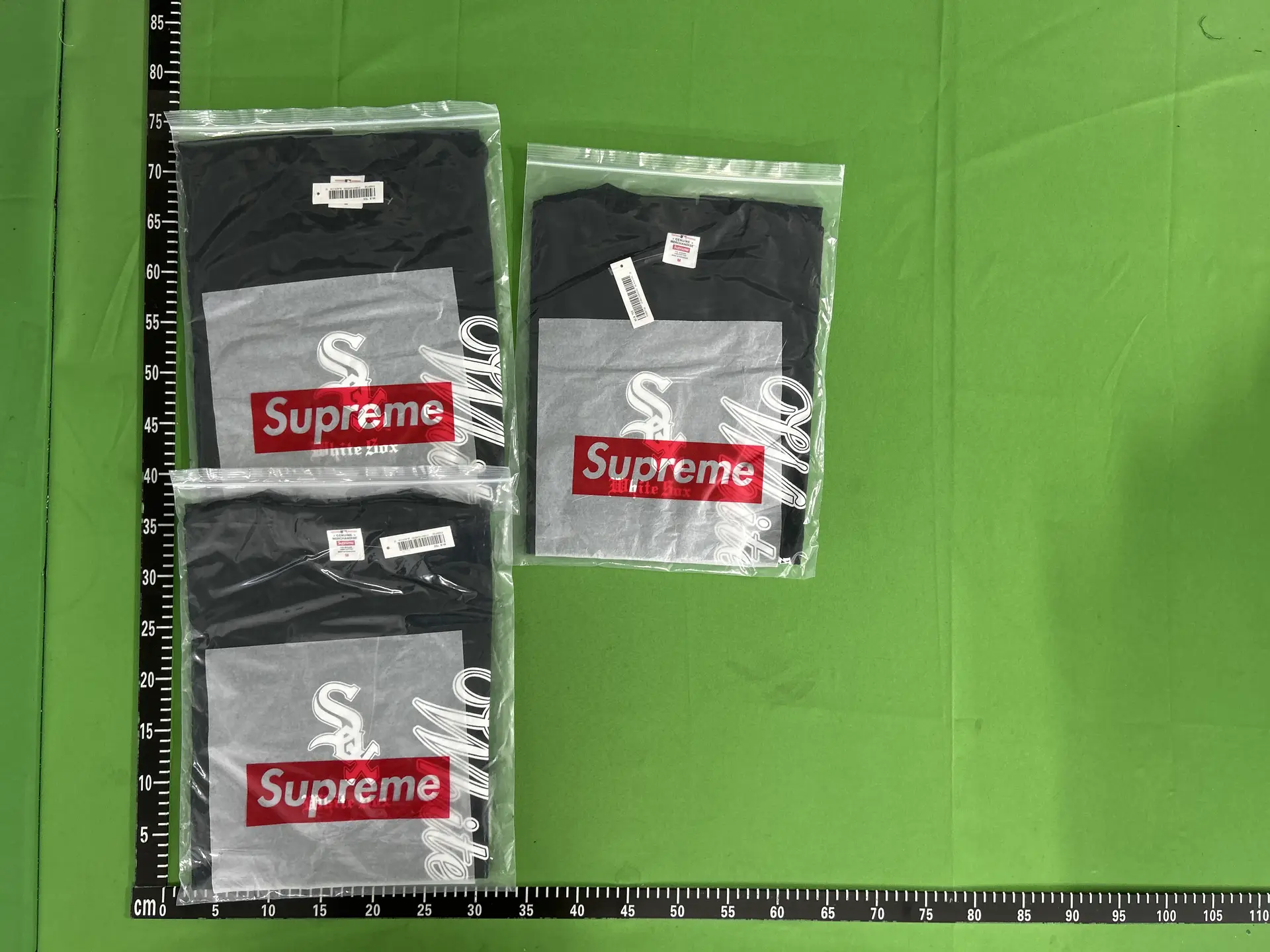 Supreme White Sox T-Shirt Black