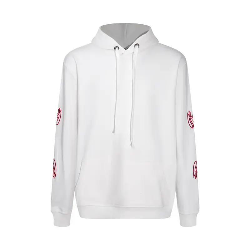21Ss Correct Version Scroll Logo Simple Classic Hooded Sweatshirt Series Same Style for Men and Women