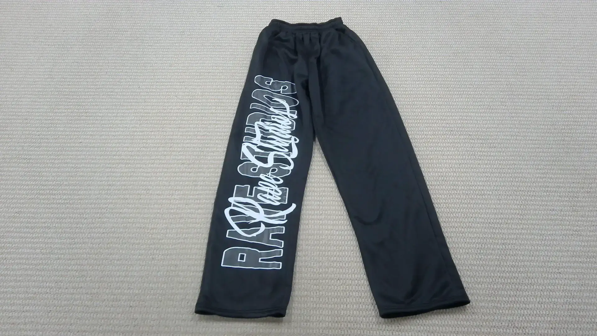 Cross-border factory direct 2024 summer new American retro double waist stitching design sense sports casual pants tide