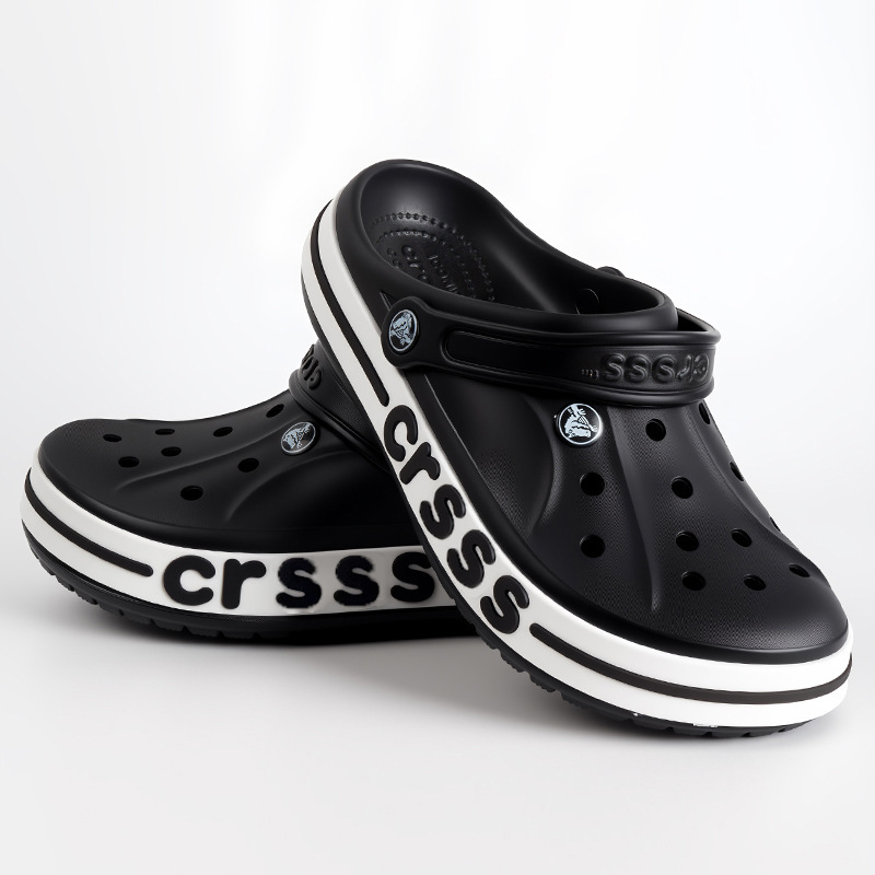Cro Big Beiya Xiaoka's Croc Shoes Summer Couple's Outdoor Casual Soft Sole Non-Slip Beach Sandals for Women QC-foto från 1688 på Qualit.ly