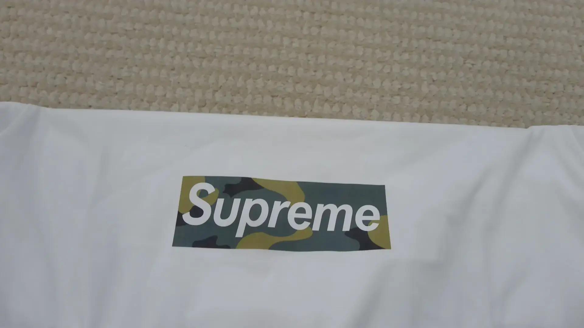 Cross-Border Streetwear Supreme American Fashion Brand Box Short-Sleeve Milan Cross Classic Letter T-Shirt 270g
